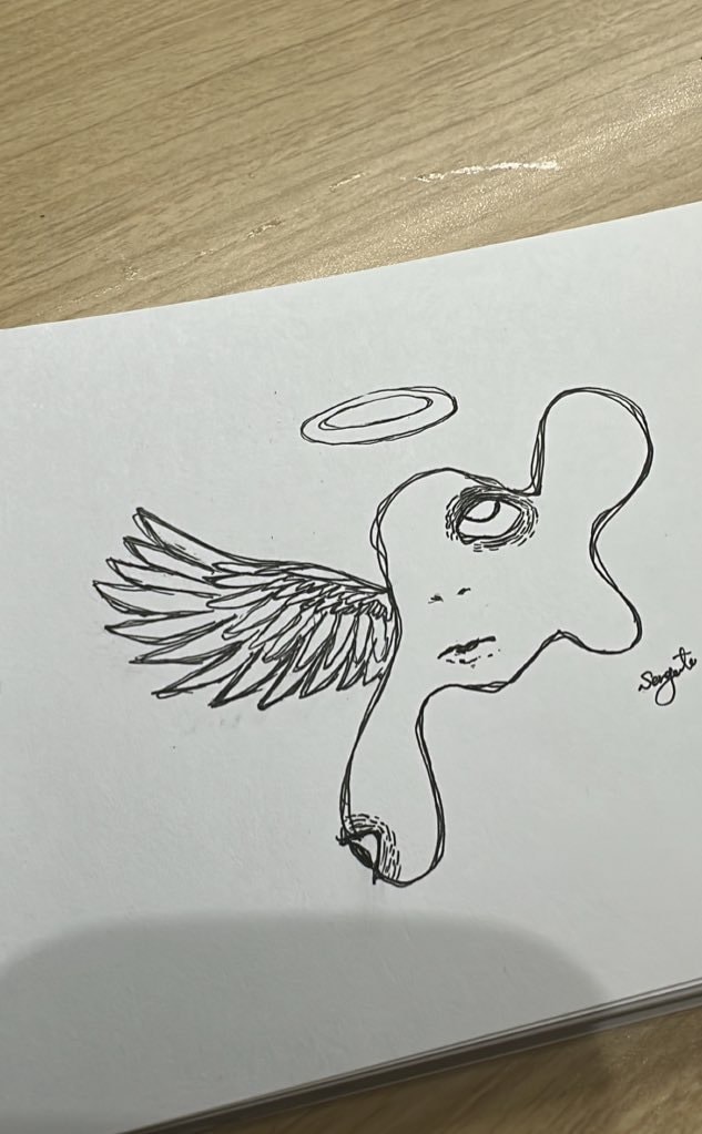 独特な世界観のイラストを描きます キャンバスや色紙にイラストを描きます。 イメージ4