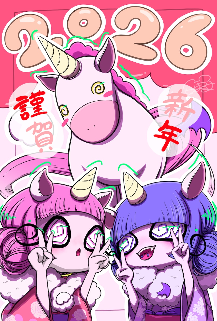 ポップなカートゥーン風イラスト描きます あなたのキャラクターをポップでかわいい１枚イラストに！ イメージ6