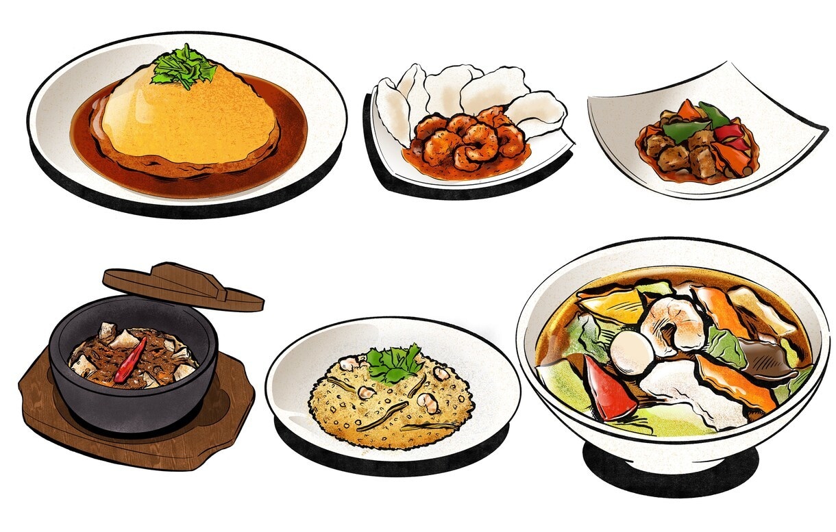 飲食店チラシ、ロゴ、看板、webサイト等作成します グランドメニュー、チラシ、ロゴ、webサイト等全て制作します イメージ2