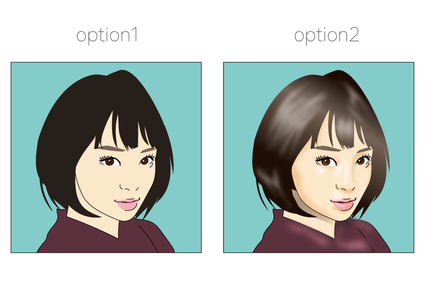 シンプルだけど絶妙に似ている似顔絵描きます イラレで作成！用途は無限大♪アイコンや名刺、商用利用などに イメージ6
