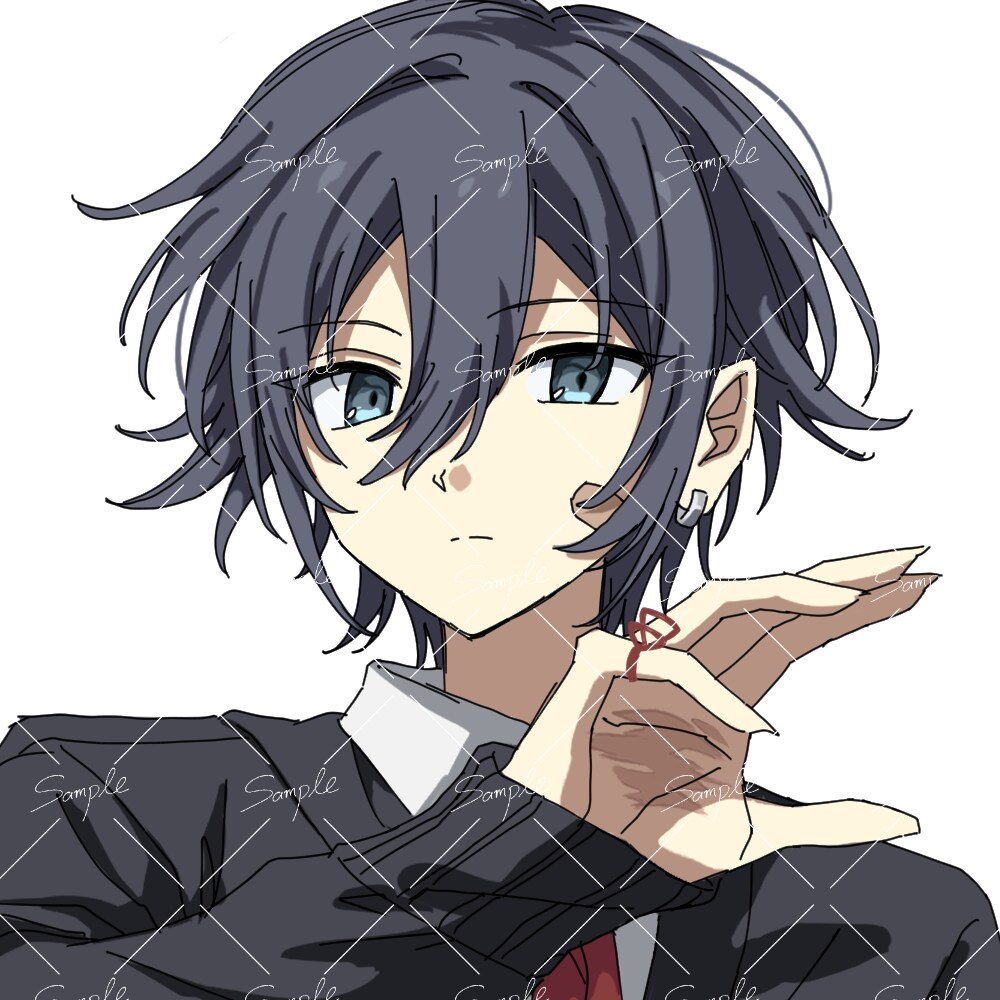 SNS等アイコン描きます パキッとしたアニメ調のイラストが好みの方に！ イメージ4