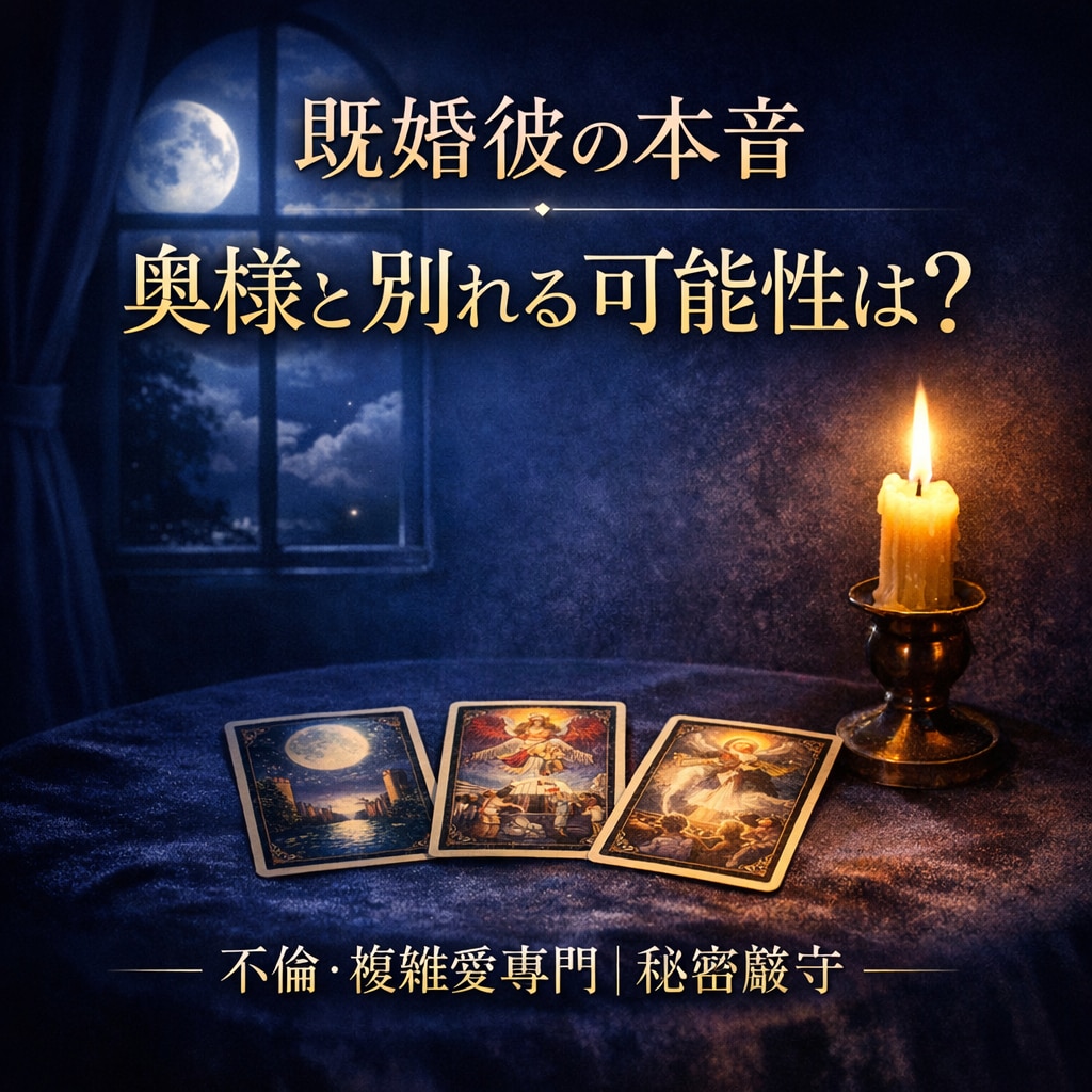 夜灯タロット｜不倫・複雑愛専門ます 夜、ひとりで抱えていませんか？誰にも言えない関係をどうぞ。 イメージ1