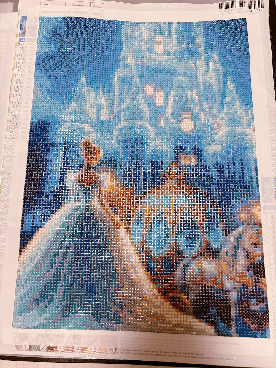 ダイヤモンドアート制作代行致します 忙しい毎日に一粒の輝きを。あなたの代わりに心を込めて並べます イメージ1