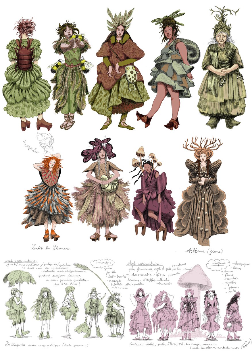 フランス人アーティストがイラストお描きします 他と被らない雰囲気を求めている方、お気軽にメッセージください イメージ4