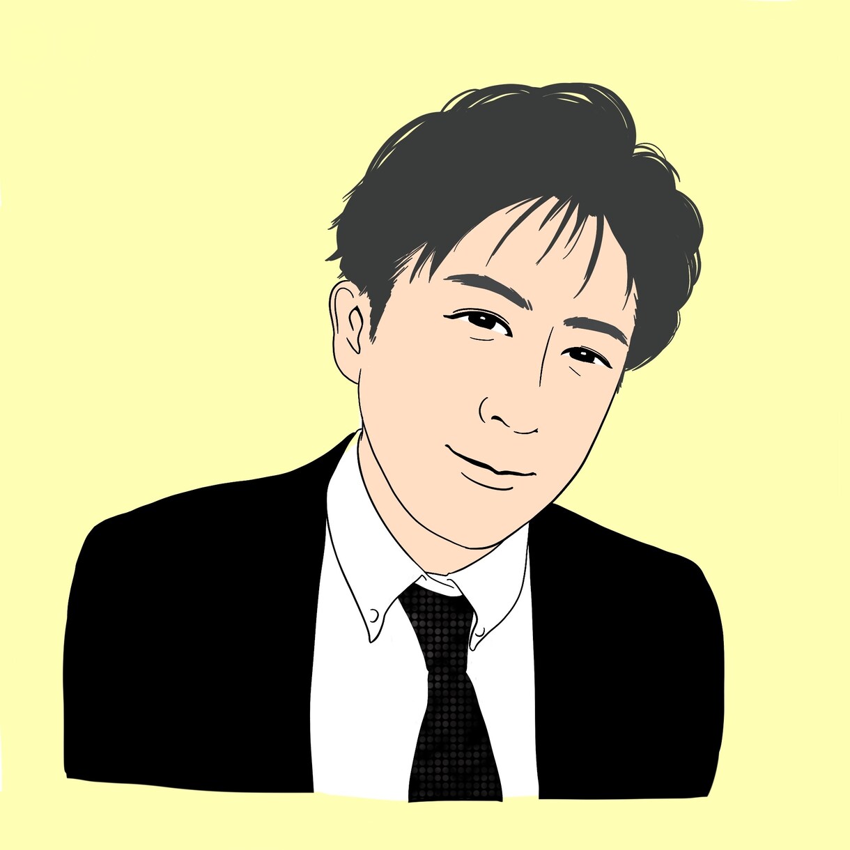 安い！早い！アイコンに最適！似顔絵描きます SNSアイコンにぴったり！背景単色でオシャレに仕上げます♪ イメージ4