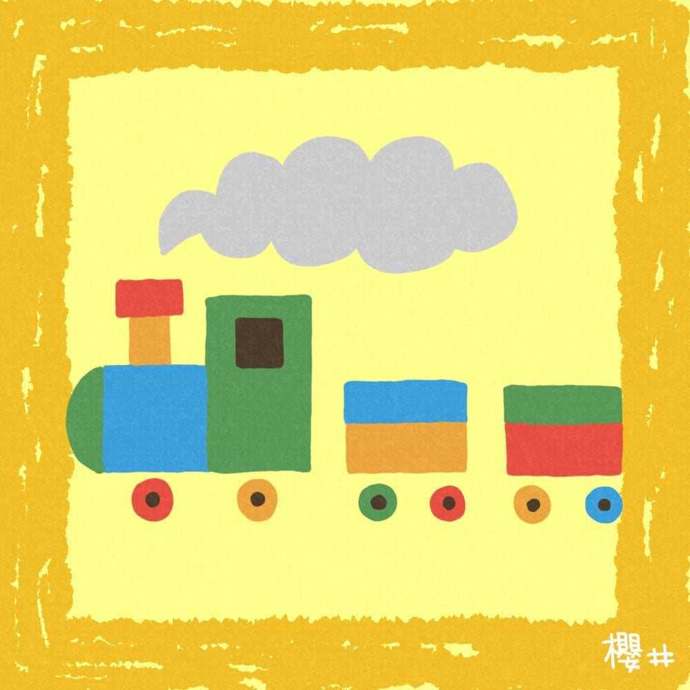 絵本風・主線無しイラストを描けます 主線無しのデフォルメされた人物や動物を描きます イメージ7