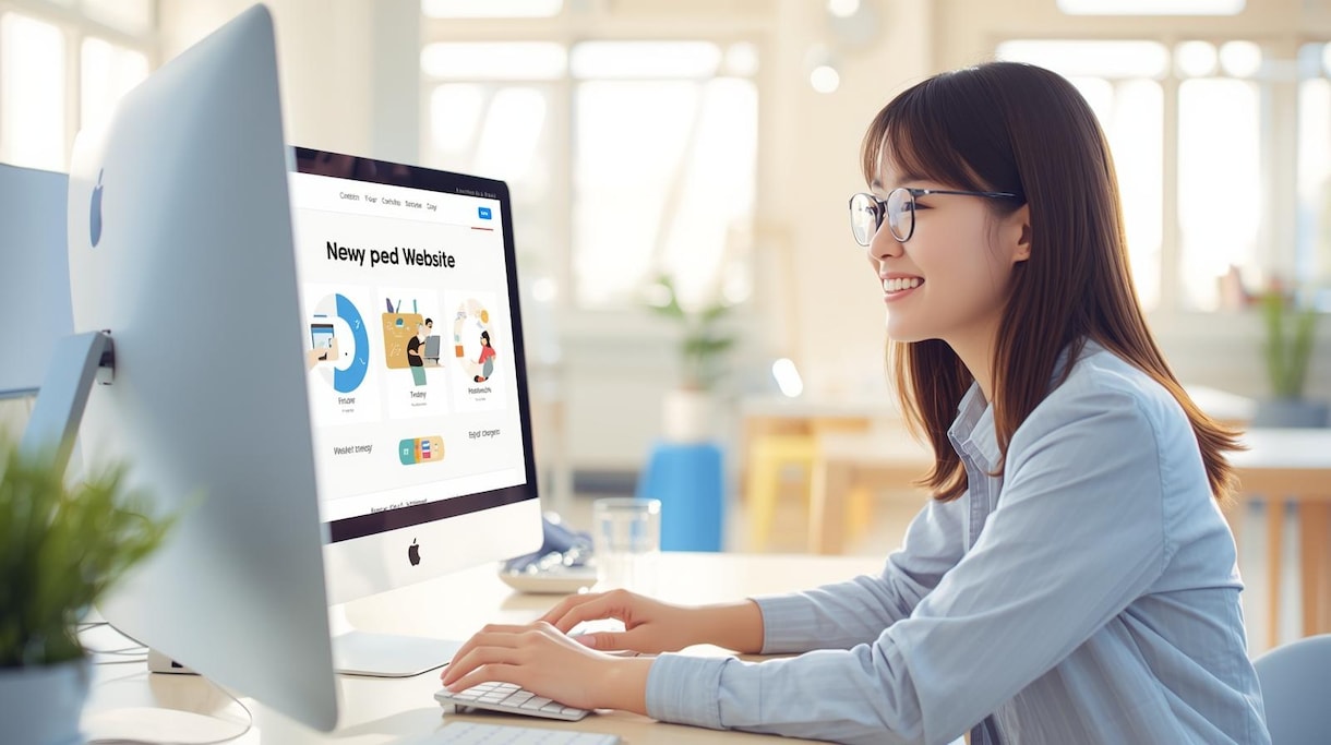 WordPress簡易サイトを制作します 個人事業主向け、シンプルで見やすいサイト イメージ2