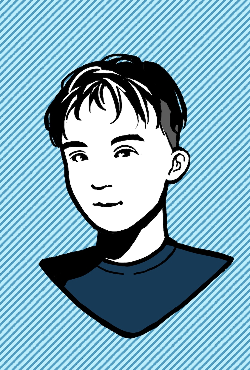 シンプルでおしゃれな男性の似顔絵アイコンを描きます SNSで目を惹く男性アイコン⭐︎マッチングアプリなどにも！ イメージ4