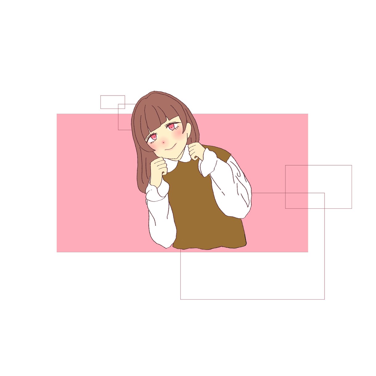 アイコンイラストを制作します シンプルでかわいいアイコンイラストです！ イメージ2