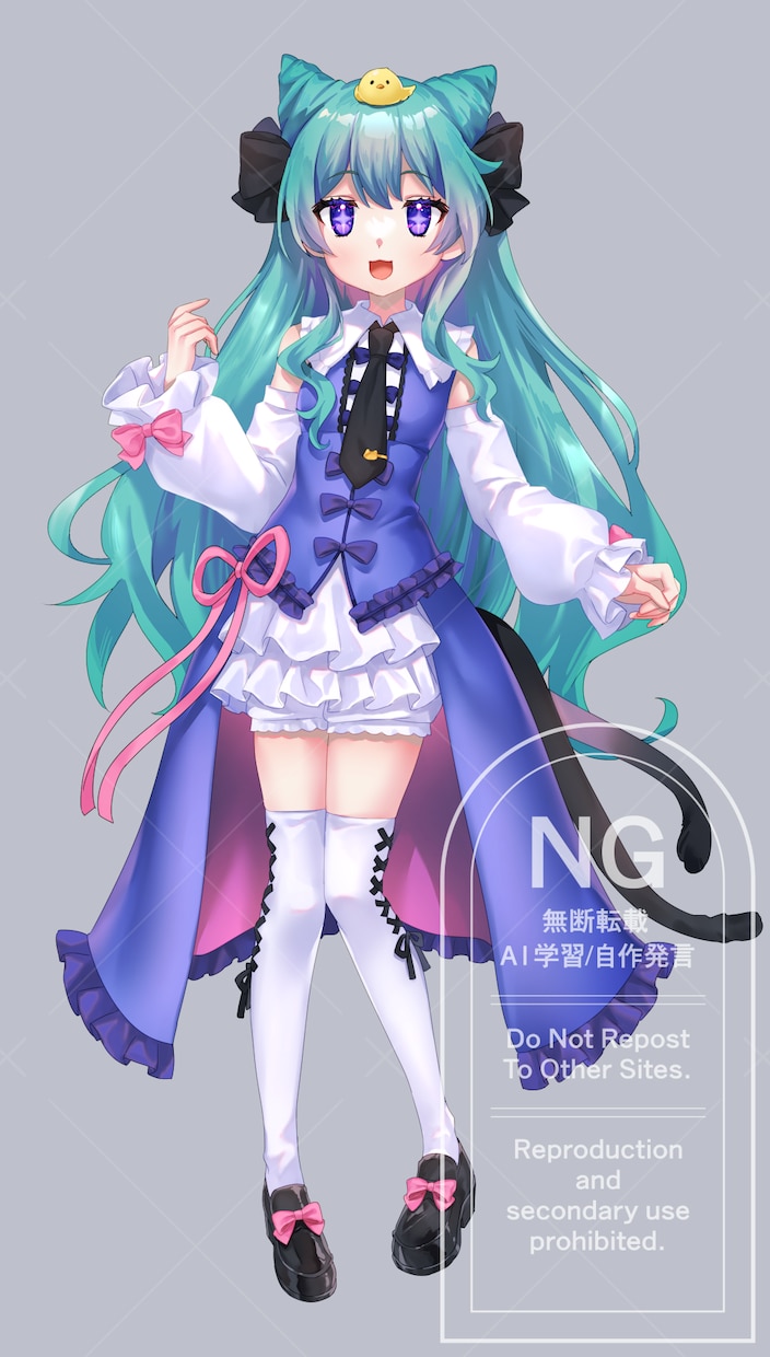 IRIAM可！キャラクター立ち絵制作します live2Dパーツ分けも可能です♪ イメージ4
