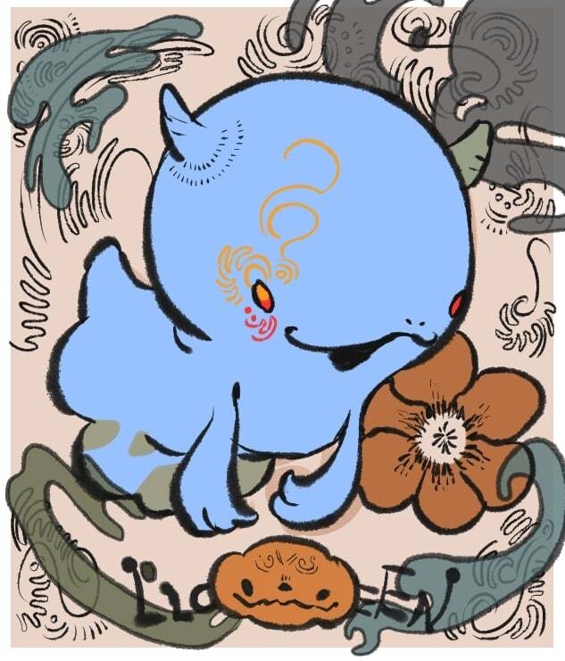 ミニキャライラスト・アイコンを製作します ハロウィンを愛する絵描きがレトロチックな作品をお描きします！ イメージ4