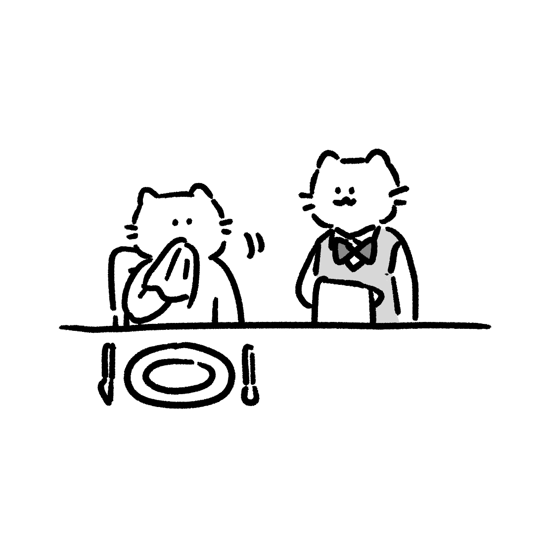 シンプルでゆるかわなイラスト描きます 人物も動物も可愛くまるくなります イメージ5