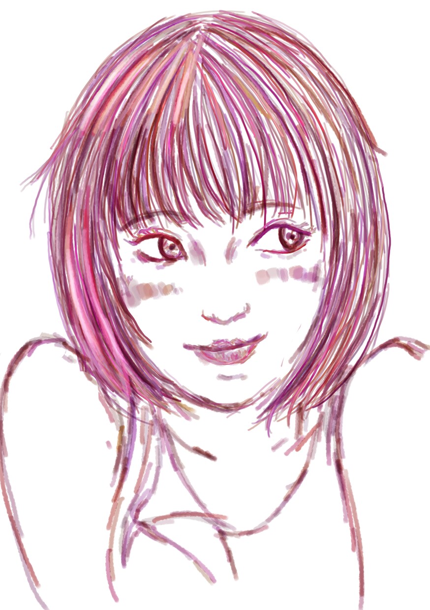 シンプルな似顔絵描きます リアル過ぎないシンプルな似顔絵を描きます。 イメージ4