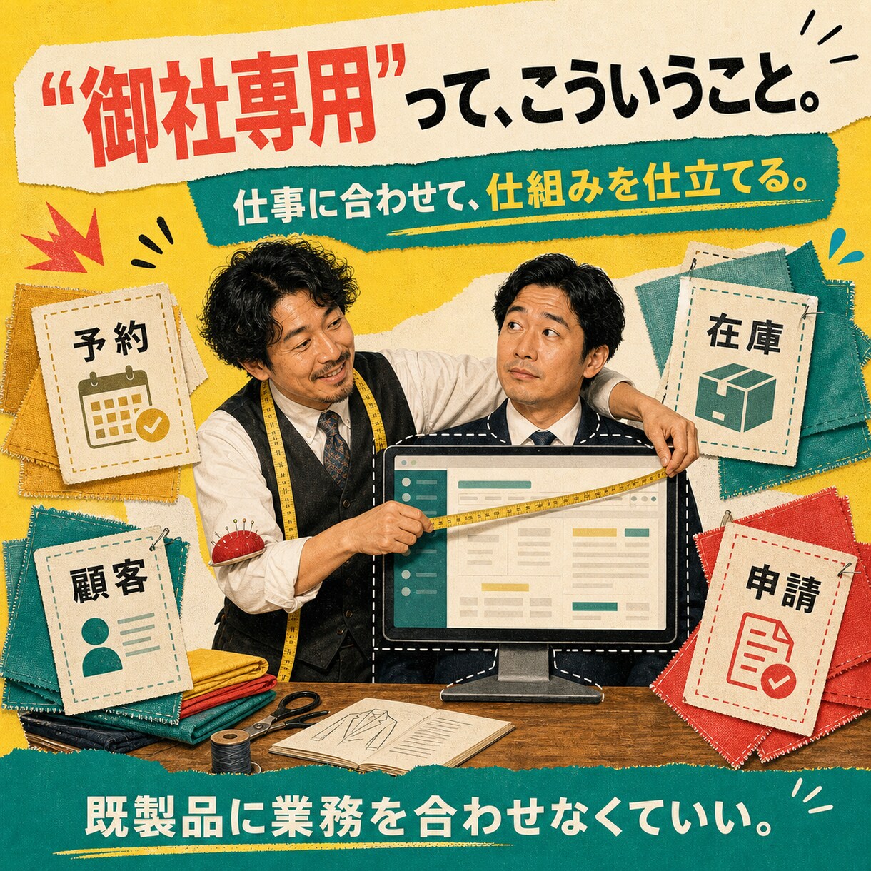 紙・Excel業務を5万円でWebアプリ化します 転記・確認をひとつに。まず1業務から小さく改善 イメージ4