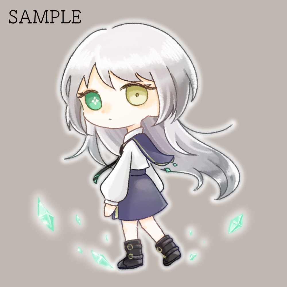 ゆる〜いでふぉるめSDイラストお描きします あなたのキャラクター　可愛く描かせてくださいませんか？ イメージ2