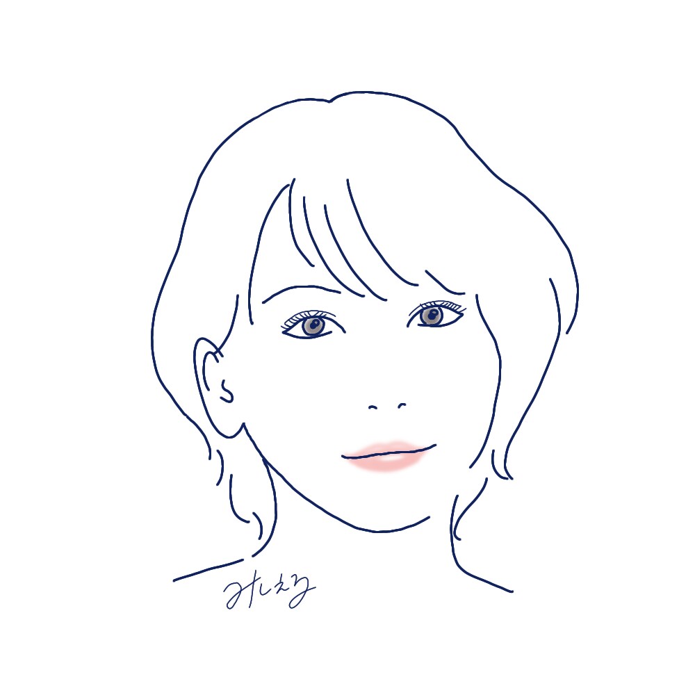 最短当日仕上げ、シンプルな似顔絵を描きます 3色だけ使うシンプルなデザインです イメージ2