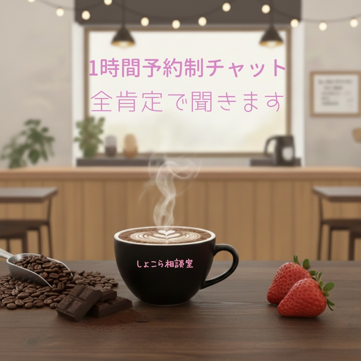 予約制　1時間チャットで心のお掃除しませんか？ます 1時間、あなたのためだけに集中して返信します イメージ1