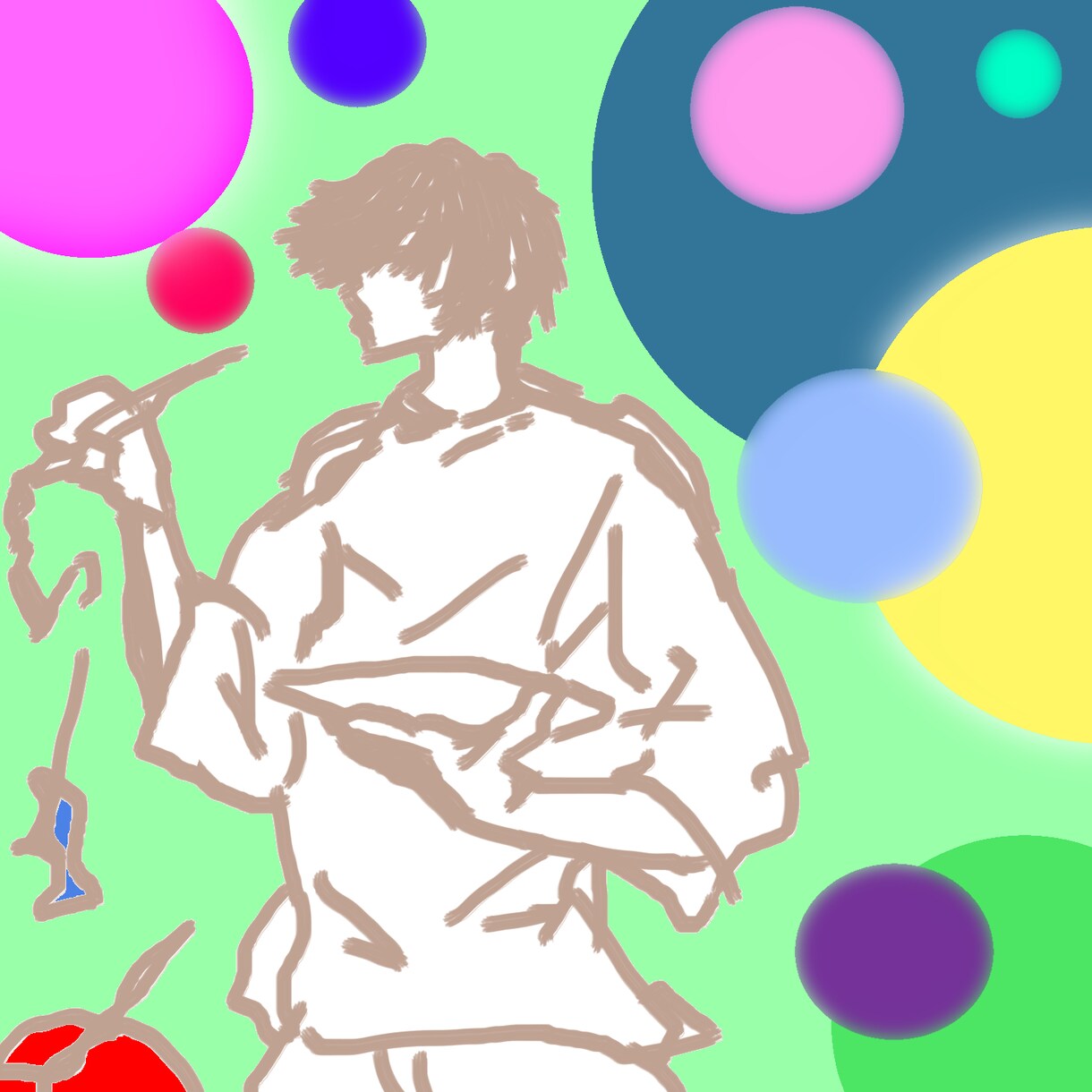絵を描きます 自由な絵描きを求めて使ってもらいたいです イメージ1
