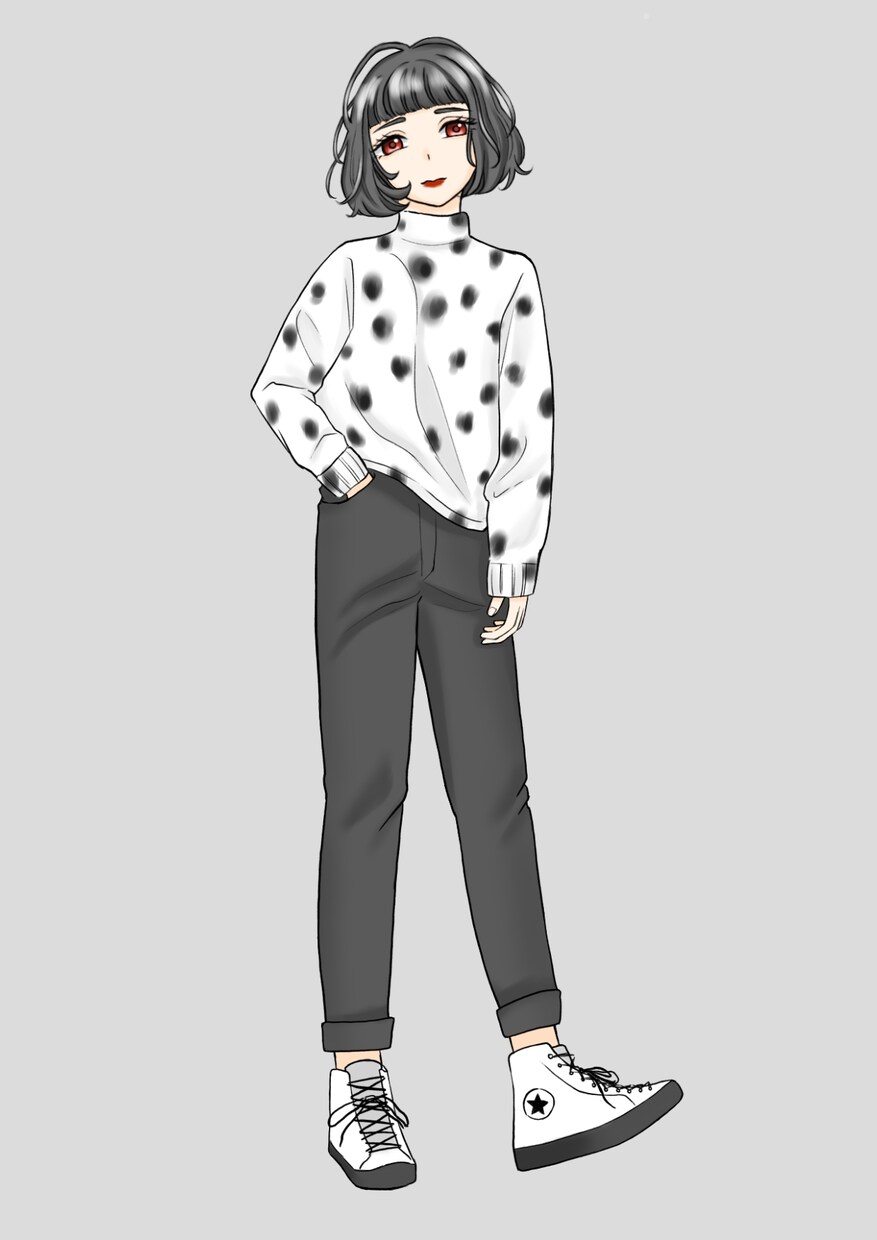 ファッションイラスト描きます 商用、SNS活用、アイコン使用も可能！ イメージ4