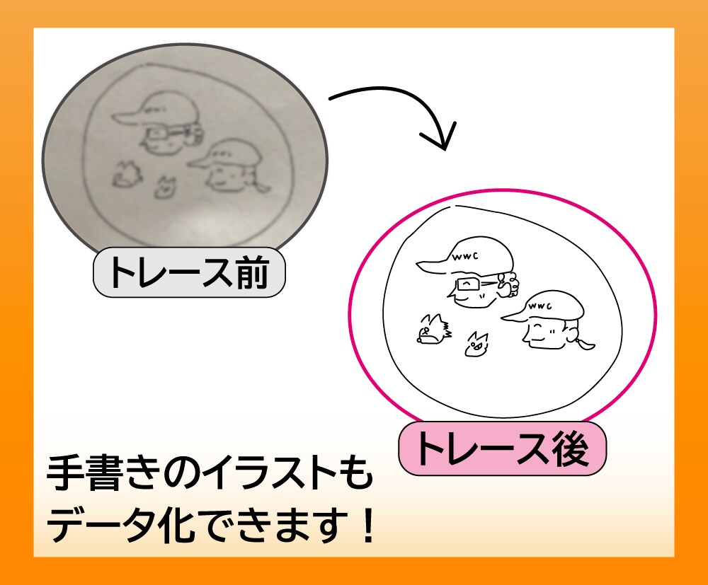 画像からAiデータを生成します ぼやけた画像が蘇る！丁寧にAIデータ作成・トレース承ります イメージ4