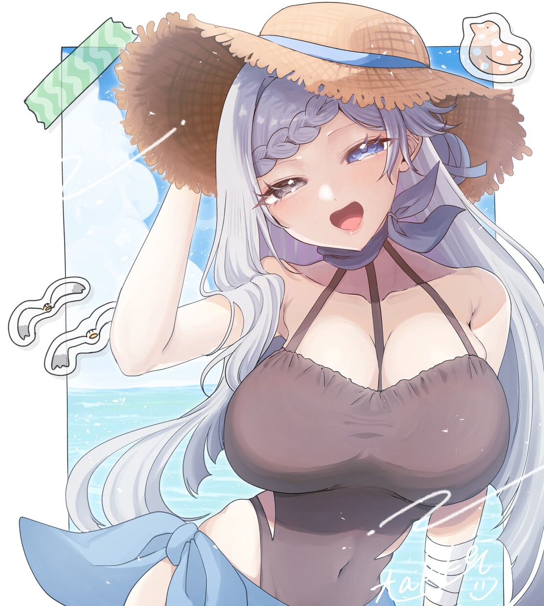表情豊かなバストアップイラストを承ります 可愛い、妖艶、ダークなど様々なジャンルで表情豊かに描きます！ イメージ1