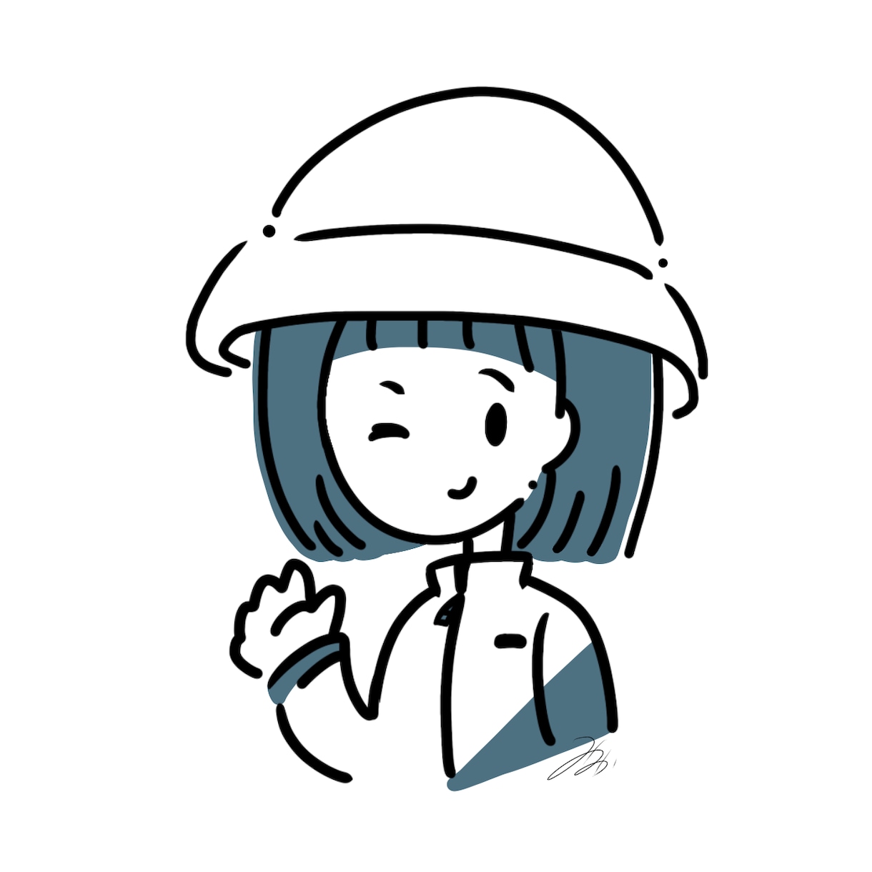 商用OK！ゆるいおしゃれアイコン、イラスト描きます 商用利用可能！イラスト、挿絵、アイコン、グッズ用途ご自由に♪ イメージ5