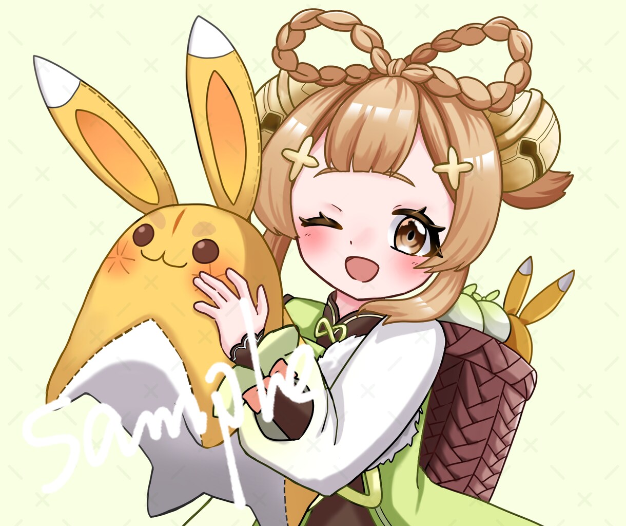 可愛い女の子のアイコンイラスト描きます 何度でも修正OK！SNS・LINE等様々な用途で使用可能！ イメージ5