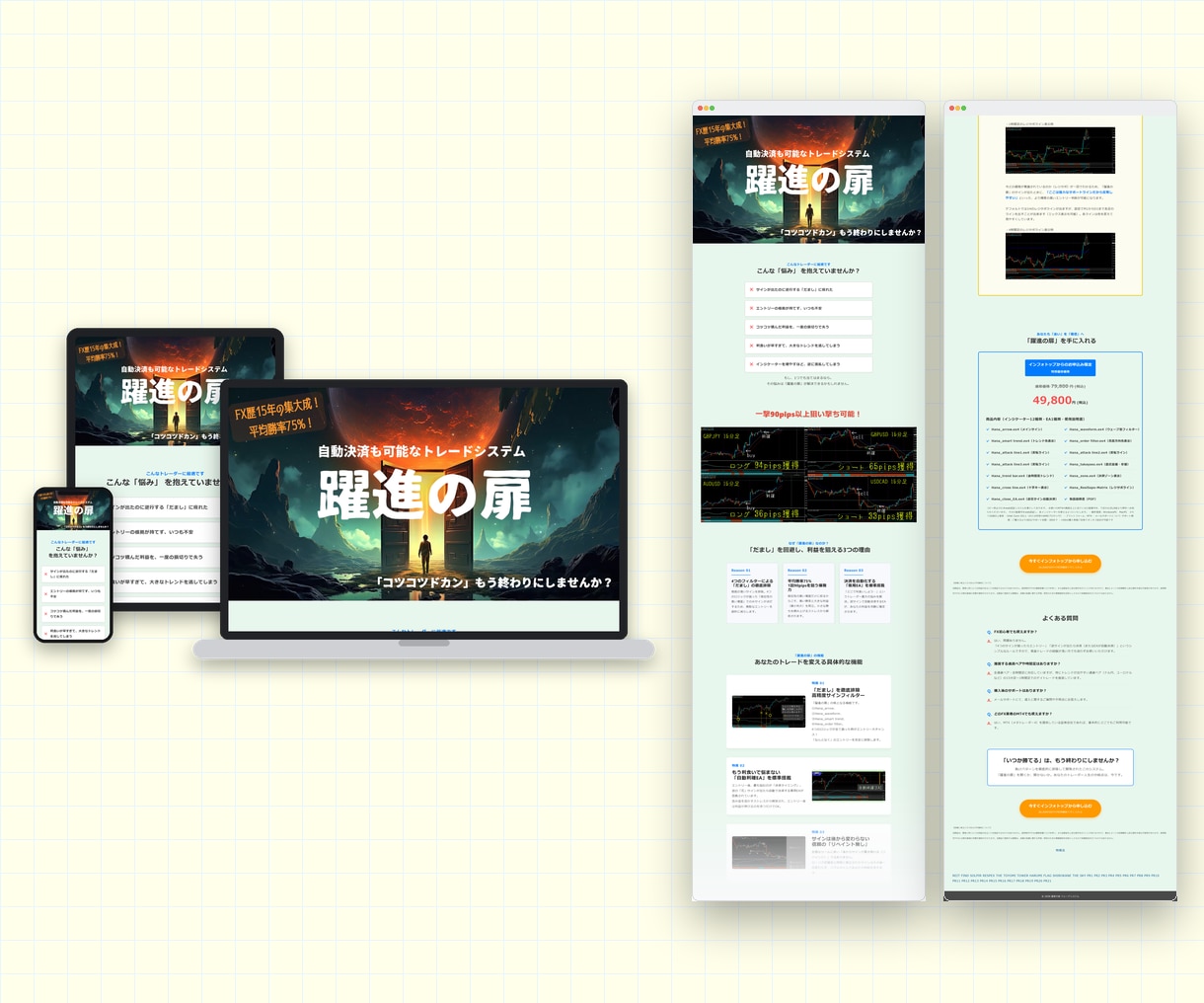 SEO内部・外部対策込み！集客できるHP制作します 内部+外部+AIO対策まで全込み！検索上位表示のホームページ イメージ4
