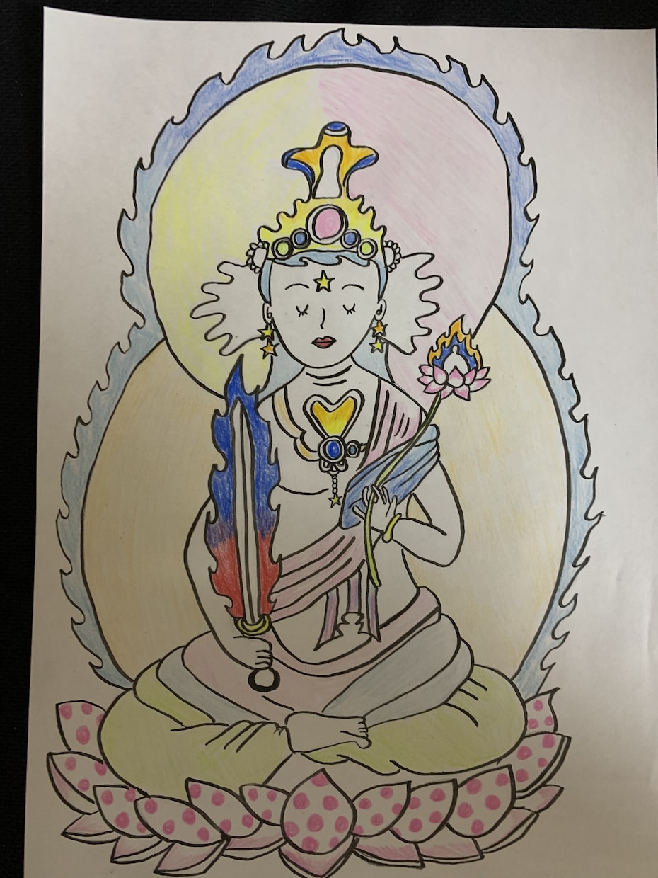 神様の絵を描きます 神様の絵を描きます。一覧から好きな絵をえらんでね。 イメージ6