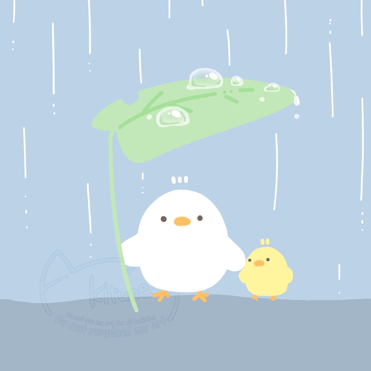 優しい雰囲気や絵本のような一枚絵を制作します ふんわりとした世界や絵本みたいなイラストがお好きな方へ。 イメージ6