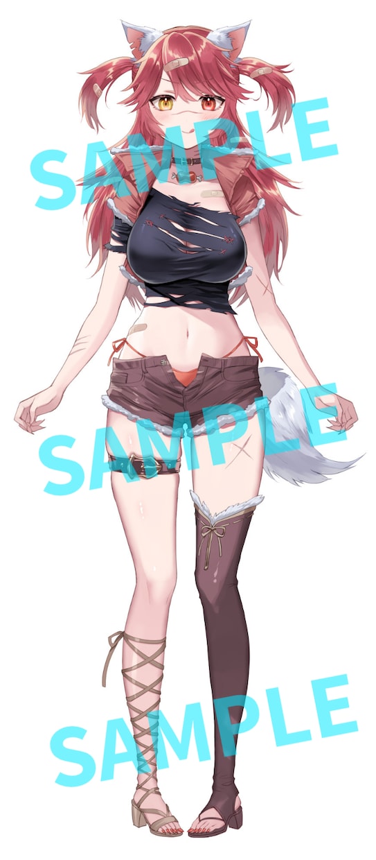 魅力的なVtuber用パーツ分けイラスト描きます オプションを気にせず満足なデザインへ♪ イメージ7