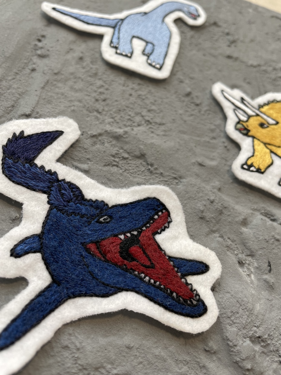 世界に一つだけ♡刺繍作品作ります 手刺繍で自分だけのワッペン制作中〜 イメージ4