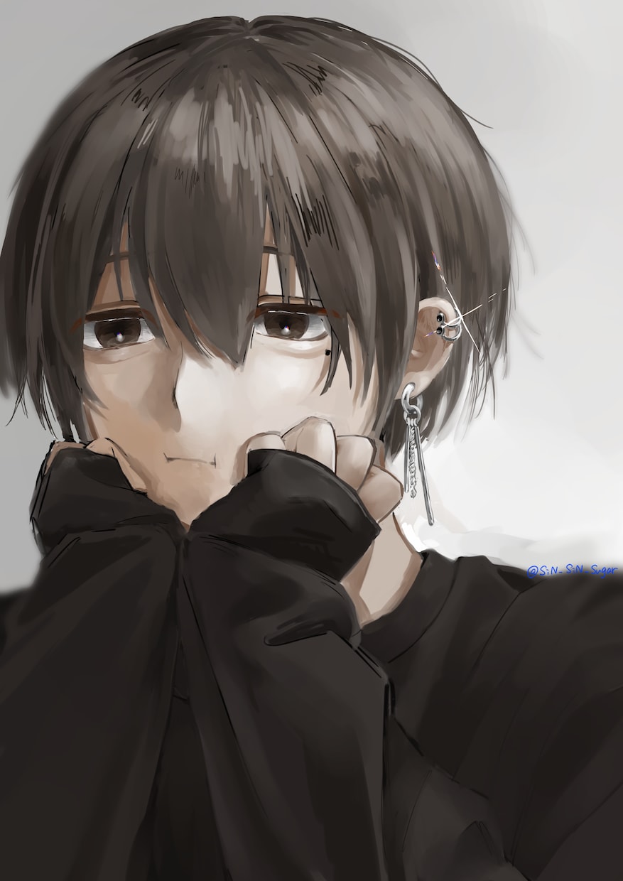 魅力的な男の子のイラスト描けます SNSのアイコンやサムネイル、一枚絵どれでもOK! イメージ10