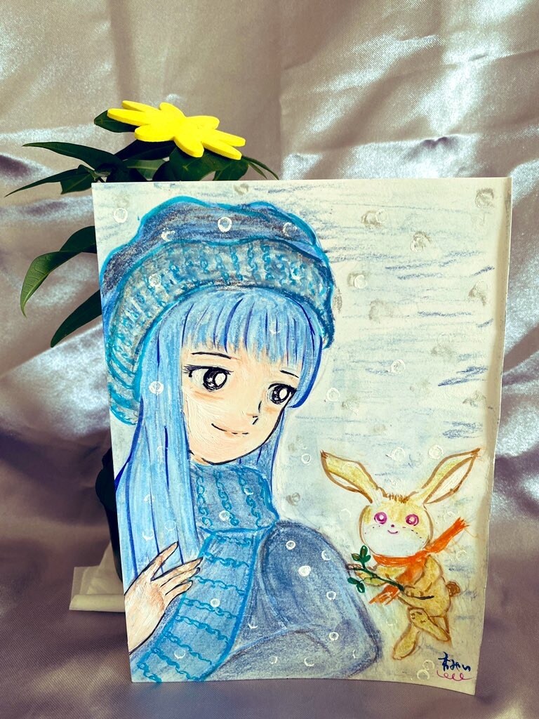 手描きイラストで癒しや喜び優しさをあなたに送ります 優しさ溢れるイラストで自分や大切な人に届けます イメージ7