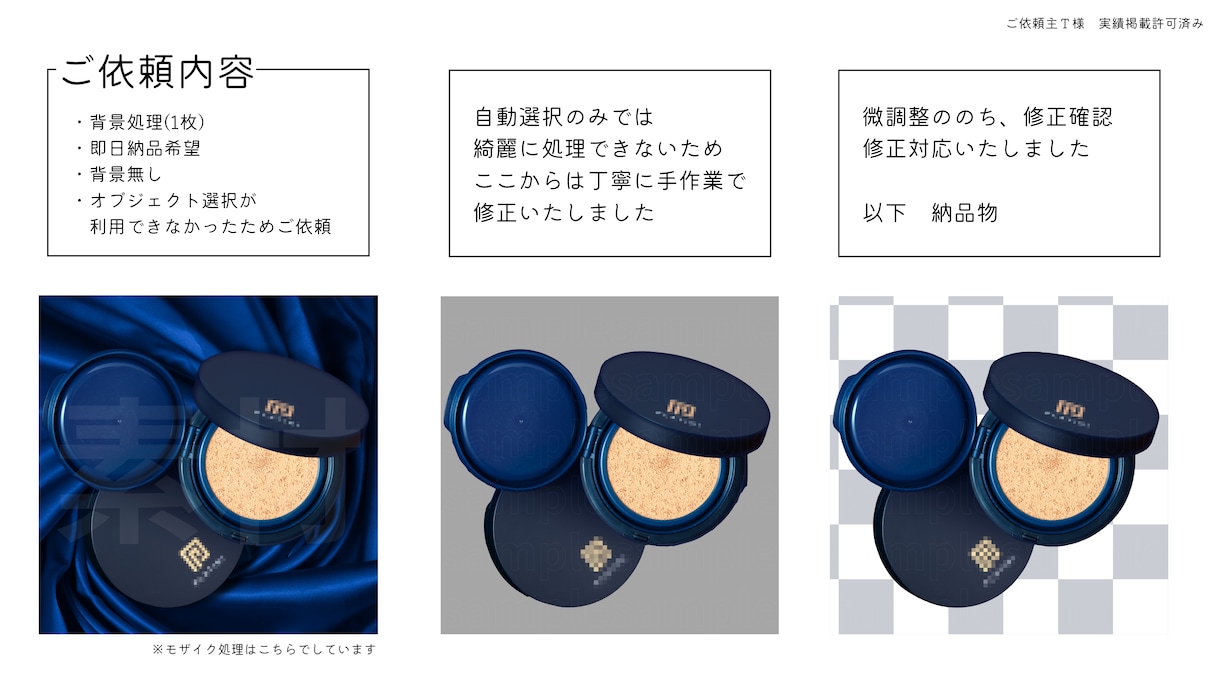 最短即日！キレイに背景透過・削除(白抜き)します ＼　通常価格　で　豊富な追加対応　／ イメージ3