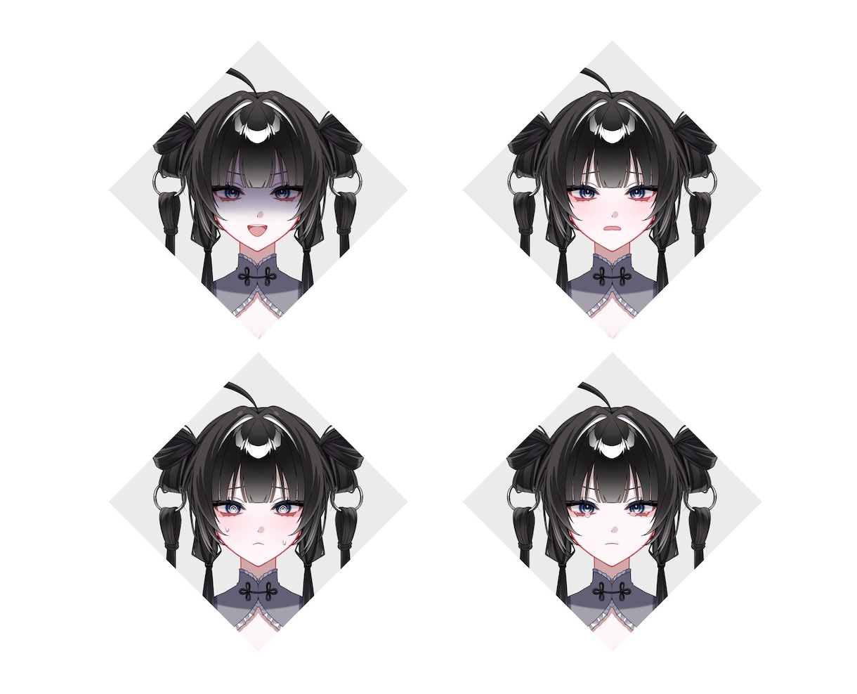 理想にそったパーツ分けイラストを制作致します パーツ分け済PSD、キャラクターデザインを担当いたします イメージ2