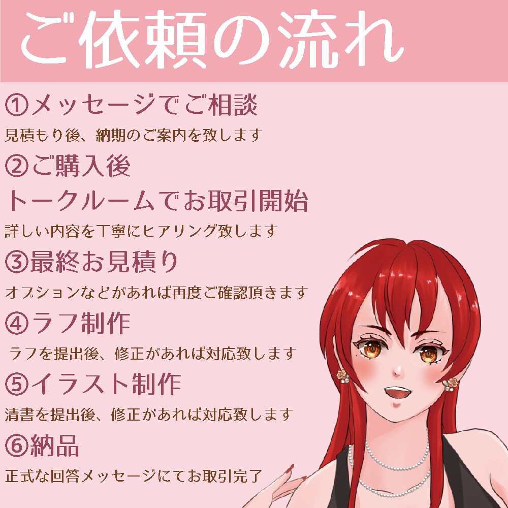 イリアム（IRIAM）用立ち絵制作致します 丁寧なヒアリングで満足頂ける綺麗めイラストお描き致します！ イメージ3