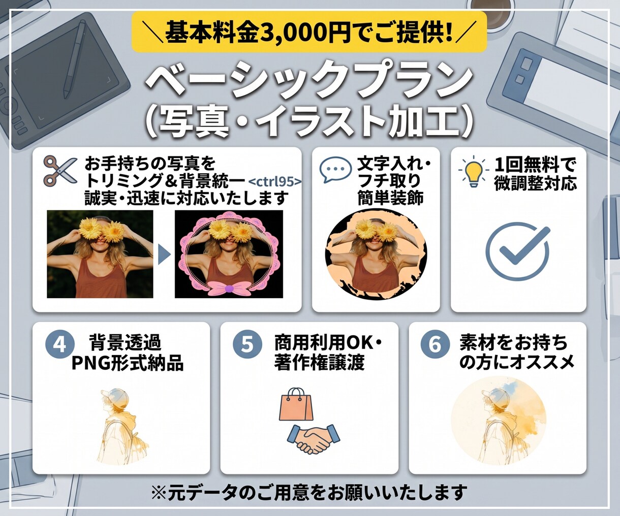 CanvaでSNSアイコン作ります AI生成もOK！3000円から即対応 イメージ2