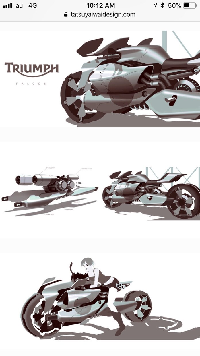 車、バイクのハイクオリティスケッチ作成致します 車、バイクのハイクオリティースケッチ作成します。 イメージ10