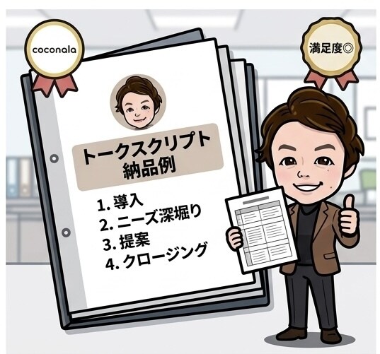 営業歴17年・成約率UPのトークテンプレ作成します 現場で「何を話せばいいかわからない」がなくなるトークテンプレ イメージ2