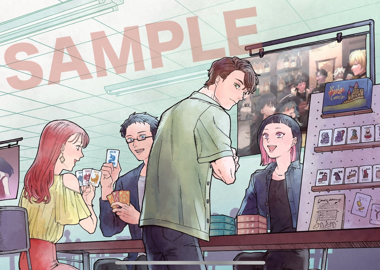 表紙や挿絵のイラスト制作承ります 童話やホラー、シックな作風向けのイラストをお探しの方に イメージ2