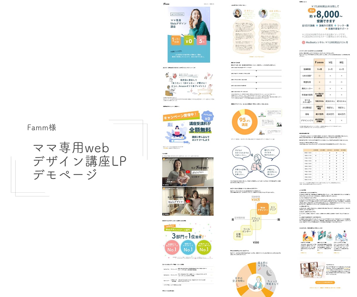 Webサイトを格安で制作をいたします 修正無制限！低価格ですが丁寧に制作します◎ イメージ2