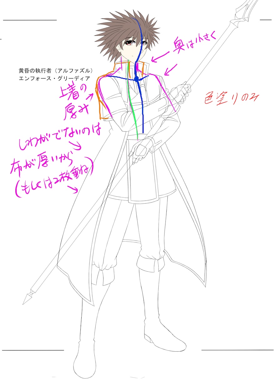 プロが添削＆データ添付します 独学でプロを目指す♪好きな絵を描こう イメージ4