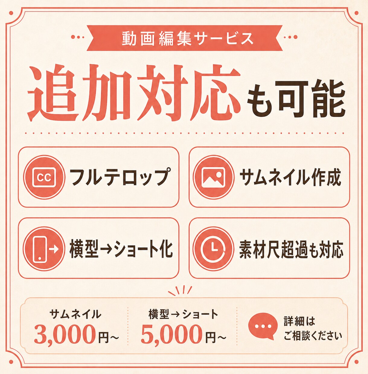 SNS・PR動画を見やすく編集します 丸投げOK｜ショートも横型も対応 イメージ9