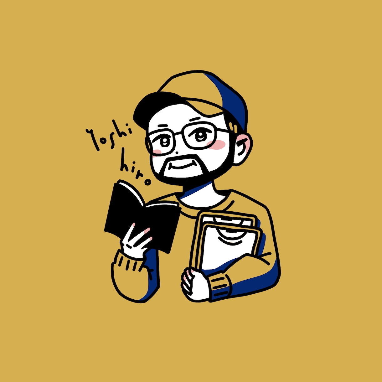 親しみやすい・かわいいタッチの似顔絵作成します SNSのアイコンとして使いやすいタッチの似顔絵です！ イメージ9