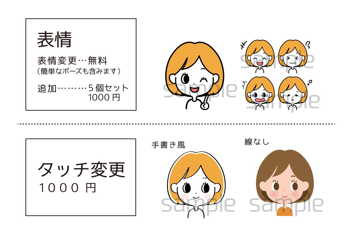 シンプルかわいいアイコンイラストを描きます シンプルで使いやすいアイコンです。SNSやブログにオススメ イメージ4