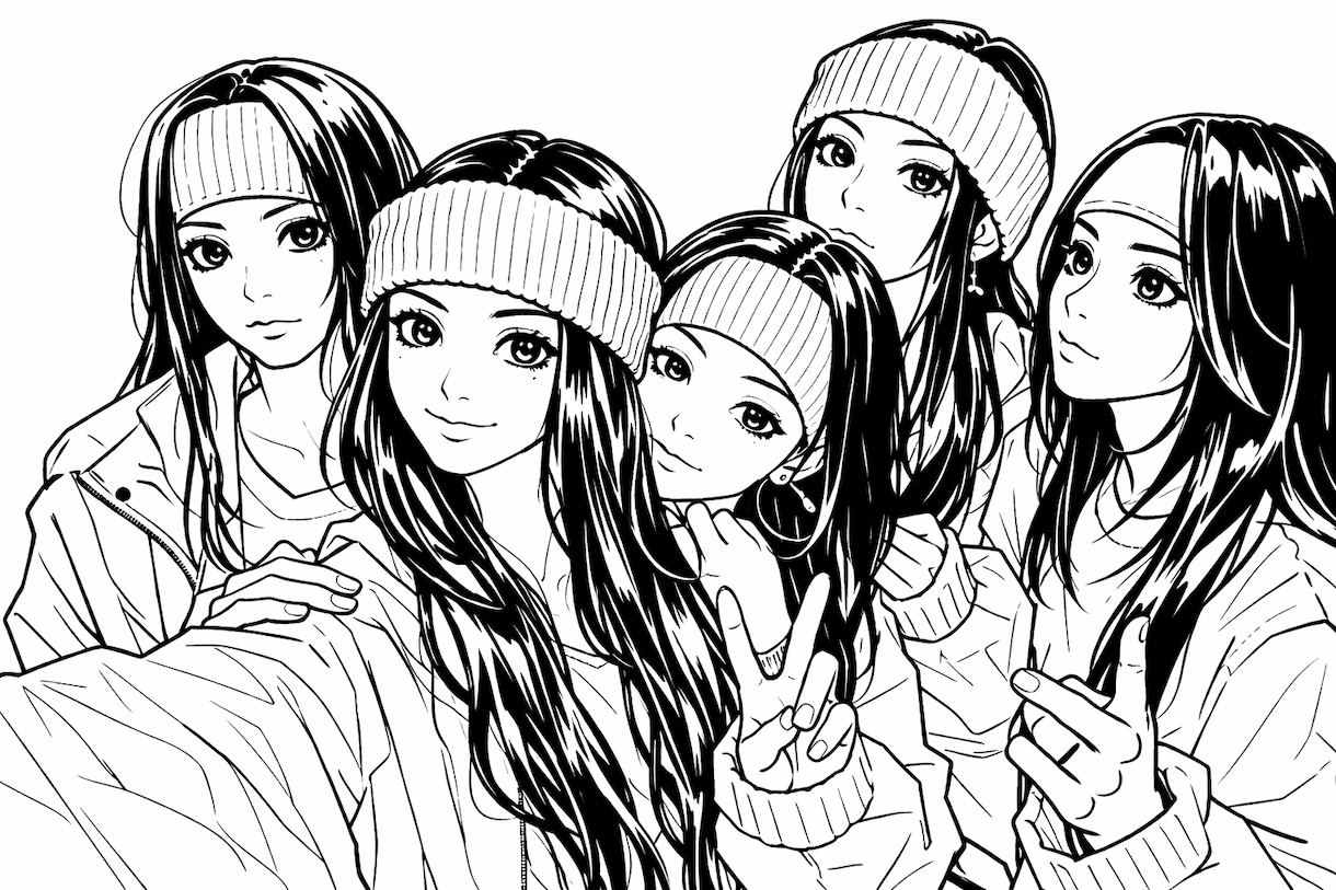 アニメ風な似顔絵を描きます SNSアイコン・グッズなど、用途に合わせたオリジナルイラスト イメージ1