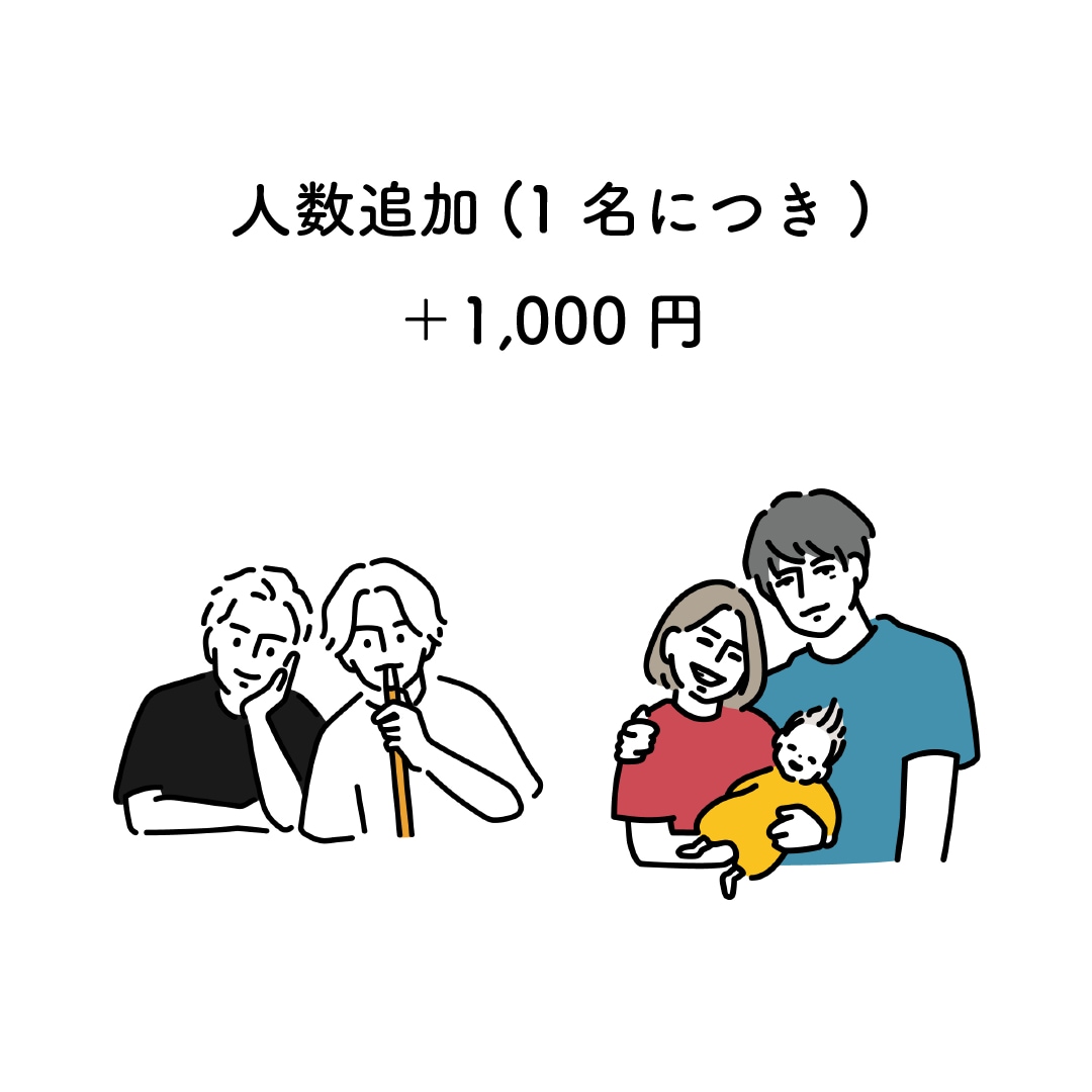 シンプルでクセのない似顔絵イラスト描きます ◎SNSのアイコン、名刺、ウェルカムボード、プレゼントなど！ イメージ6