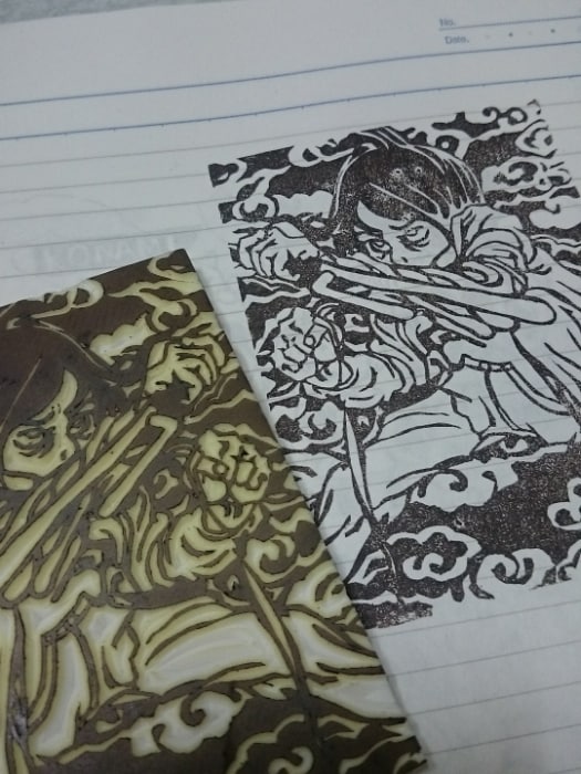 どんなイラストでも！消しゴムはんこ作ります アニメ調、自画像、ワンポイント、なんでも！ イメージ3