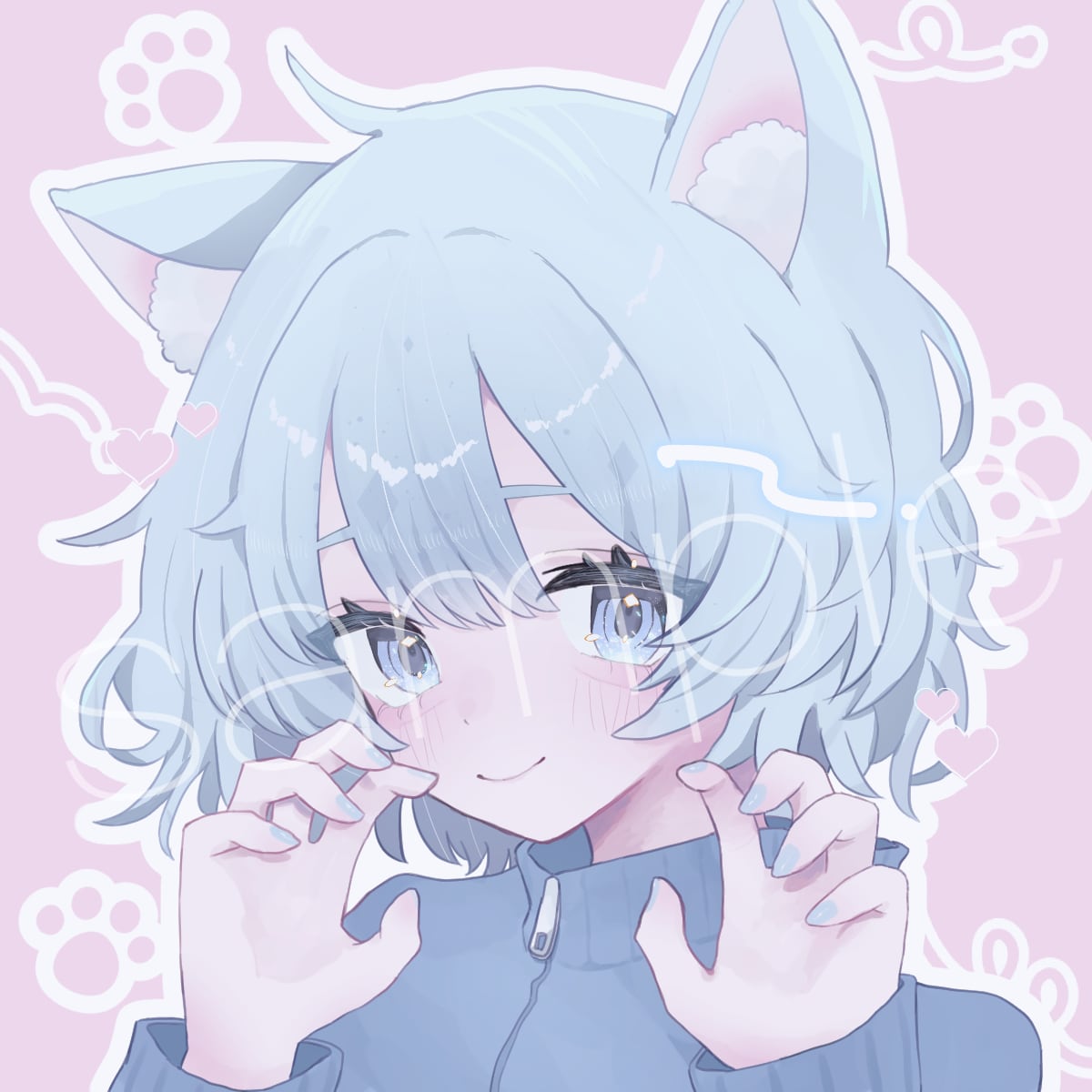 他サイト実績有り◎可愛いアイコン描きます 可愛いイラストをアイコンにしませんか！印刷も可能です イメージ5